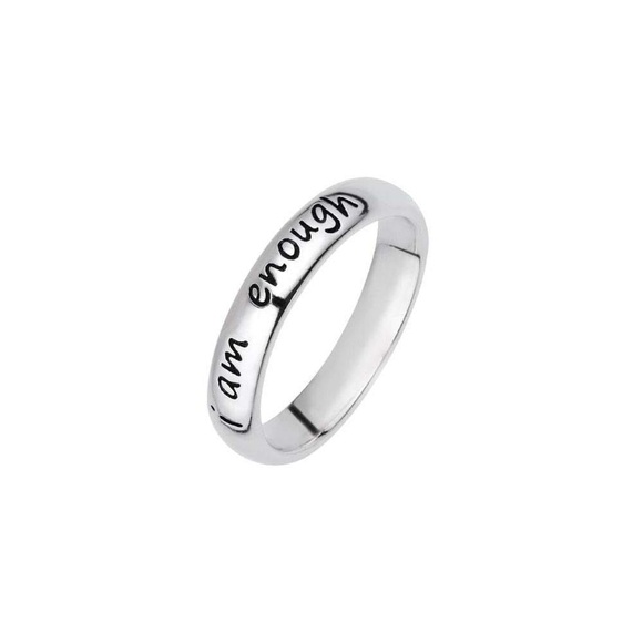 I Am Enough Empowerment Ring (SIZED) - Picture 8 of 8